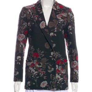 Ganni floral blazer XS in pristine condition